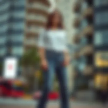 Mavi Jeans: A Perfect Blend of Style and Comfort A stylish woman wearing Mavi jeans in an urban setting