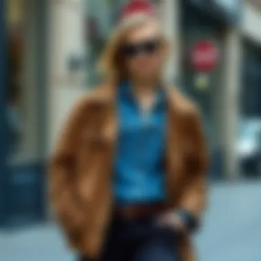 Classic Look with Blue Denim and Functional Outerwear Classic look featuring blue denim and functional outerwear