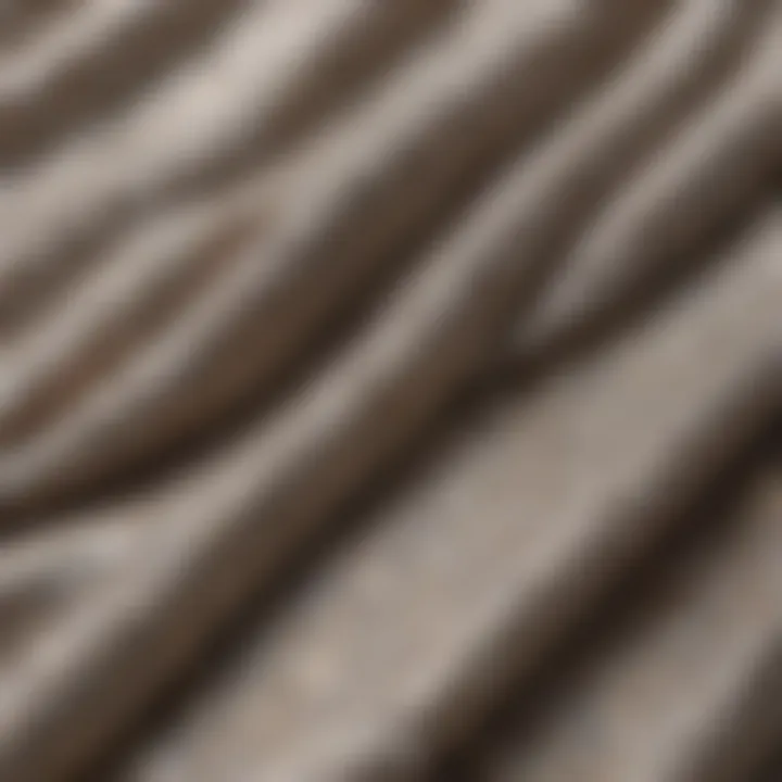 Close-up of fabric textures used in plus size clothing